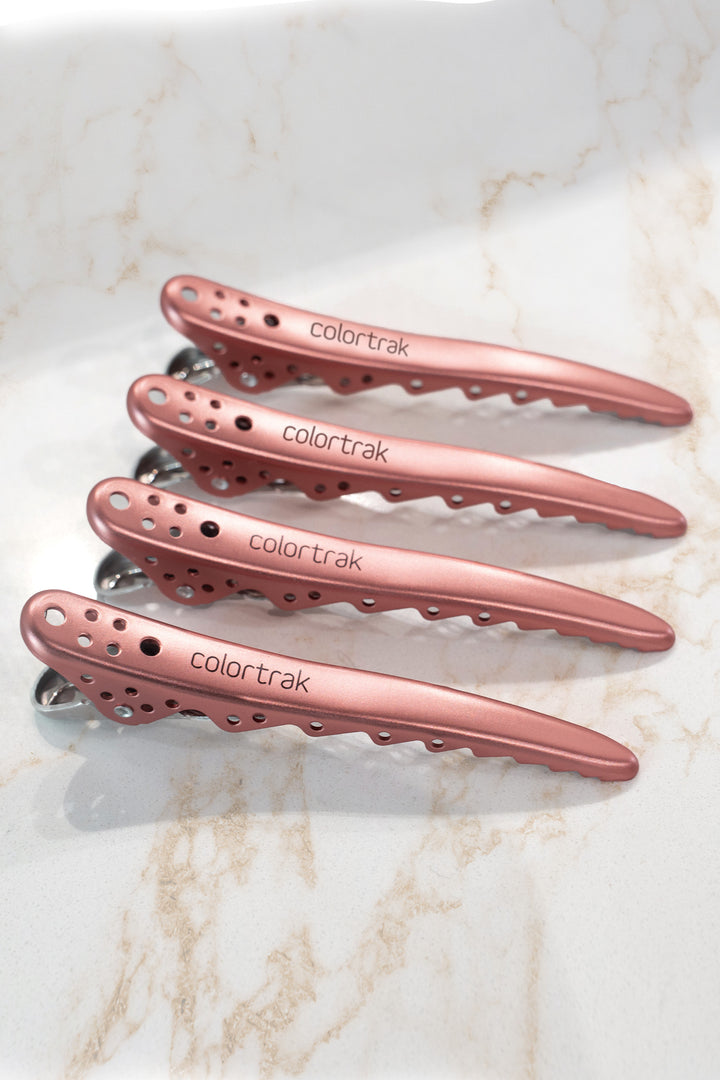 Rose Gold Clips