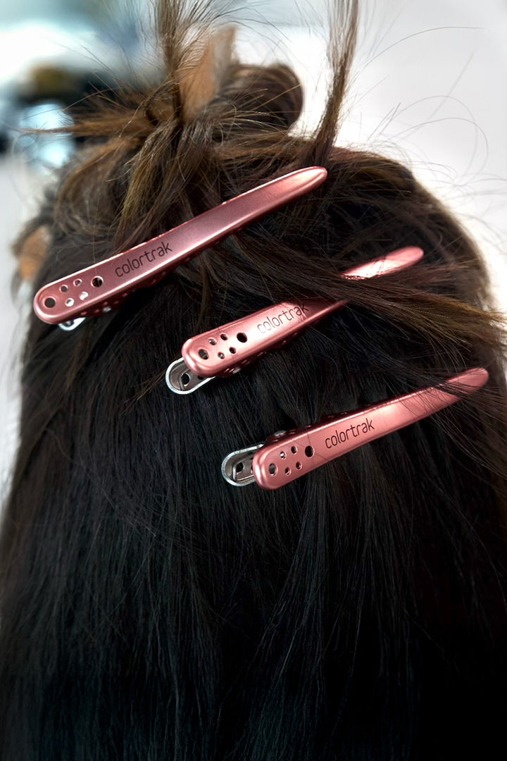 Rose Gold Clips