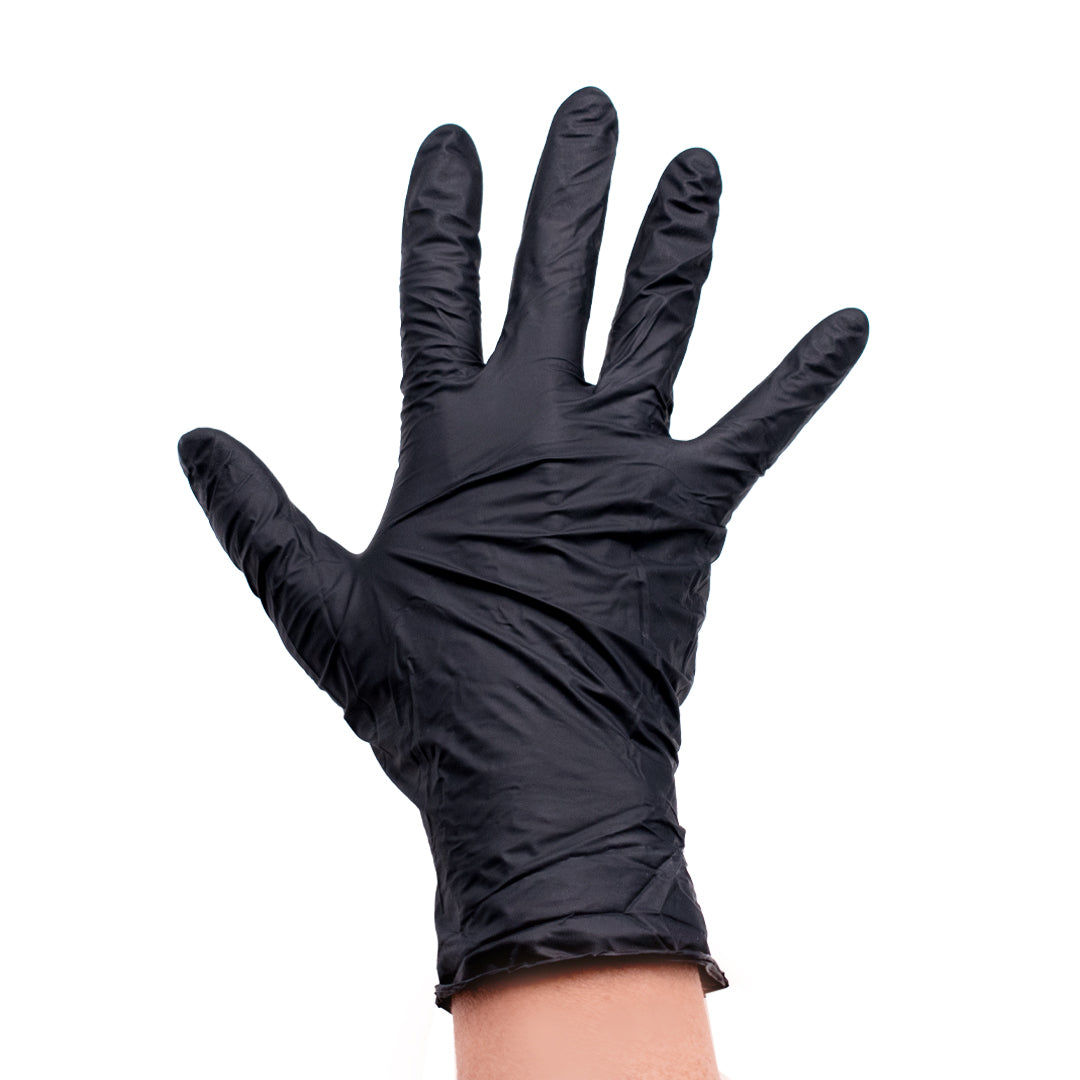 Midnight Black Nitrile Gloves 100PK