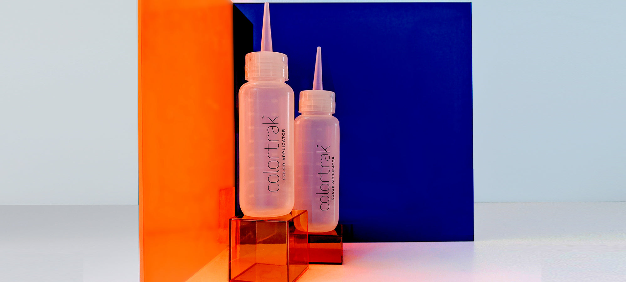 Colortrak hair color applicator bottles