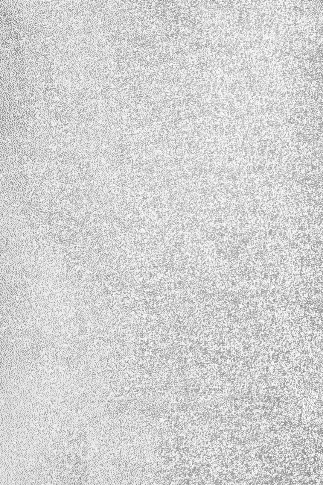 Close-up of the silver foil surface showing its textured, embossed finish
