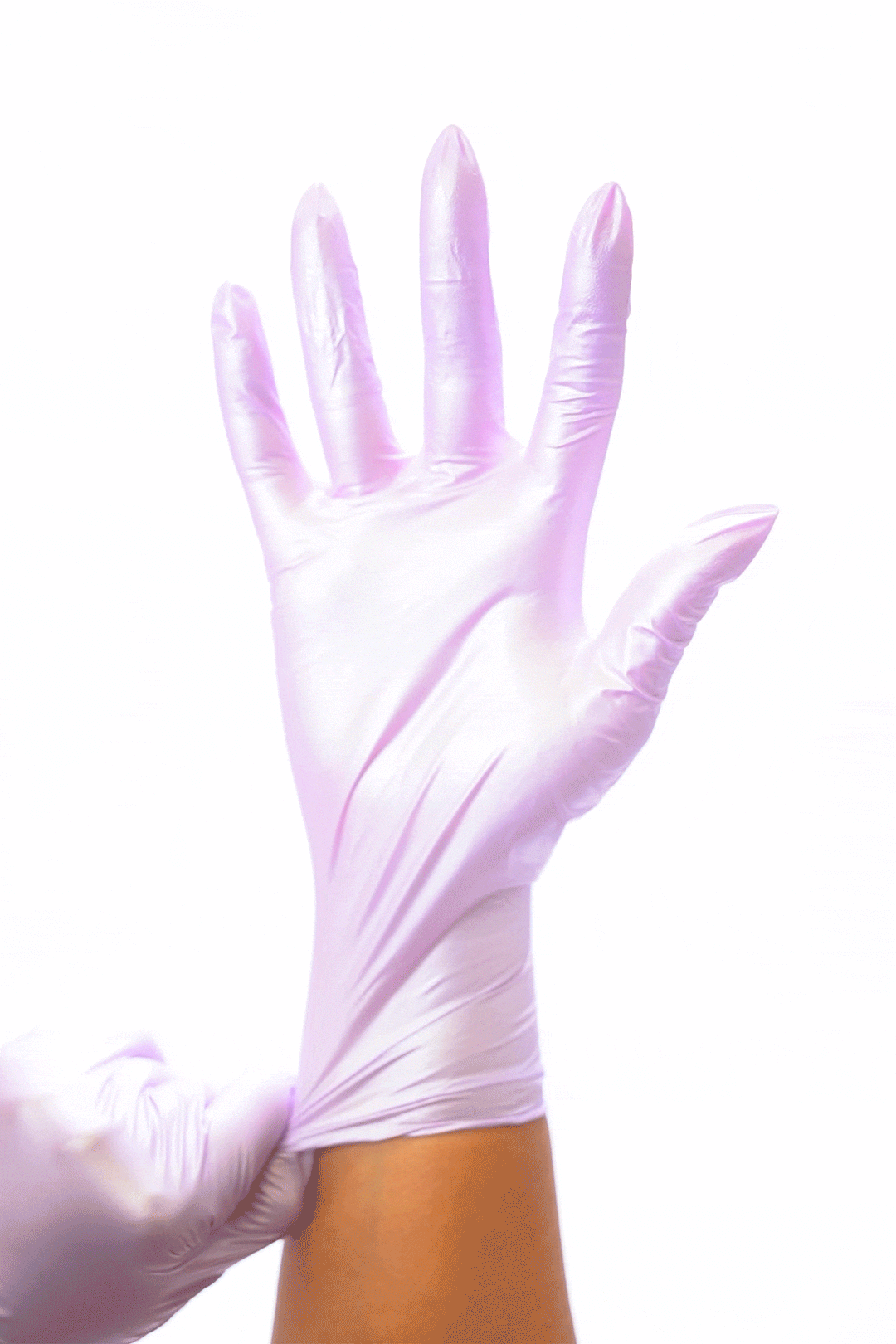 comforties handschuhe Disposable Nitrile Gloves Lilac Frost