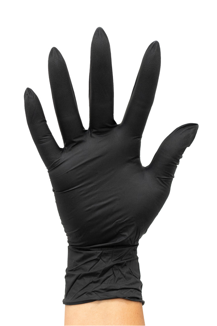 Biodegradable Black Nitrile Gloves