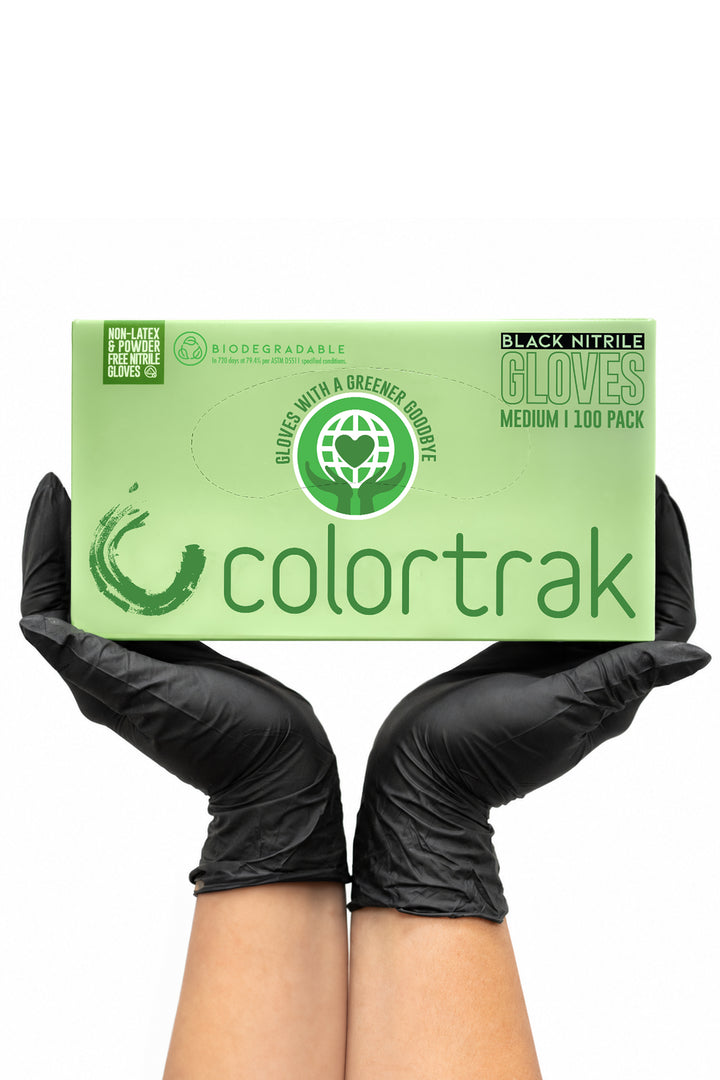 Biodegradable Black Nitrile Gloves