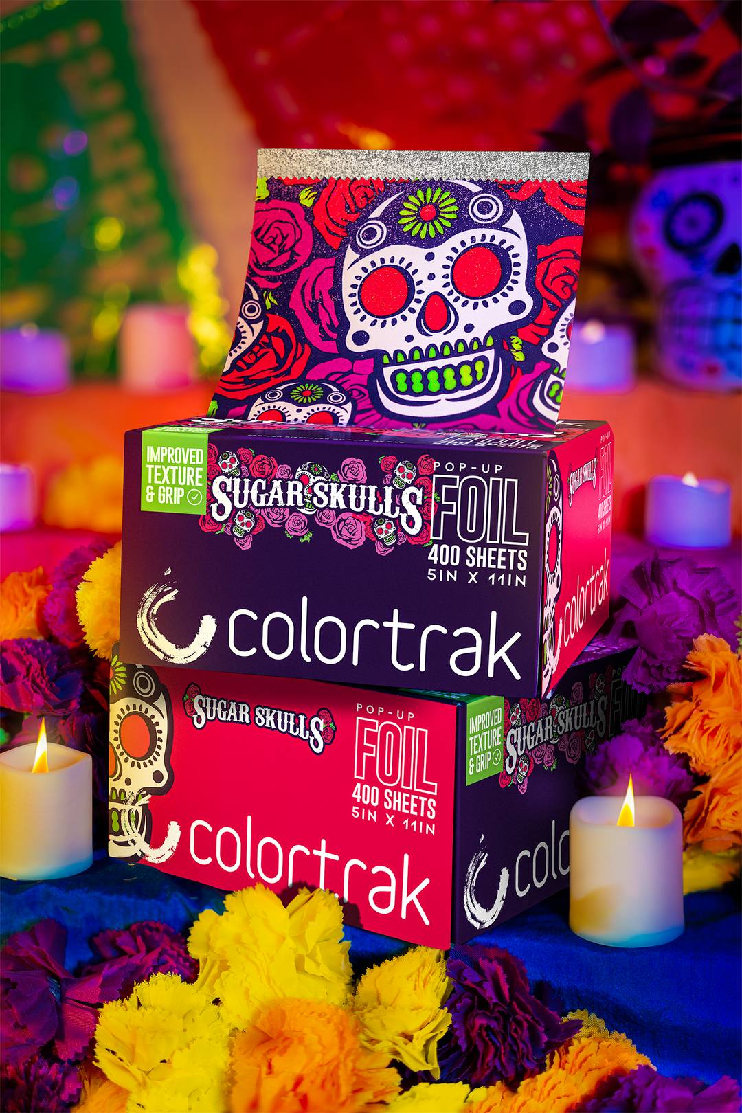 Sugar Skull Pop-Up Foil