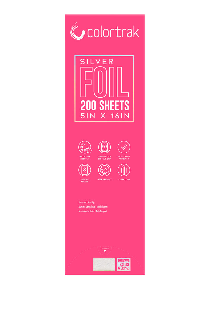 Silver Foil Flat Sheets 5x16