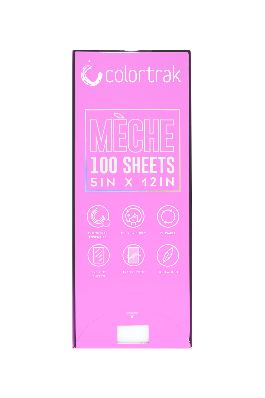 Semi-Transparent Professional Haircoloring Meche