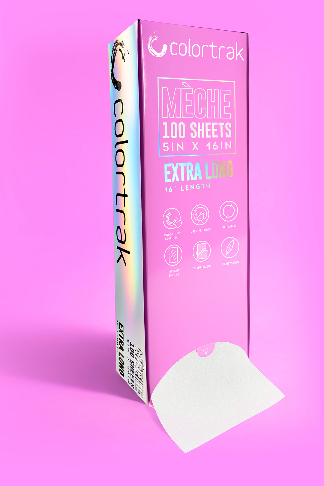 Semi-Transparent Professional Haircoloring Meche