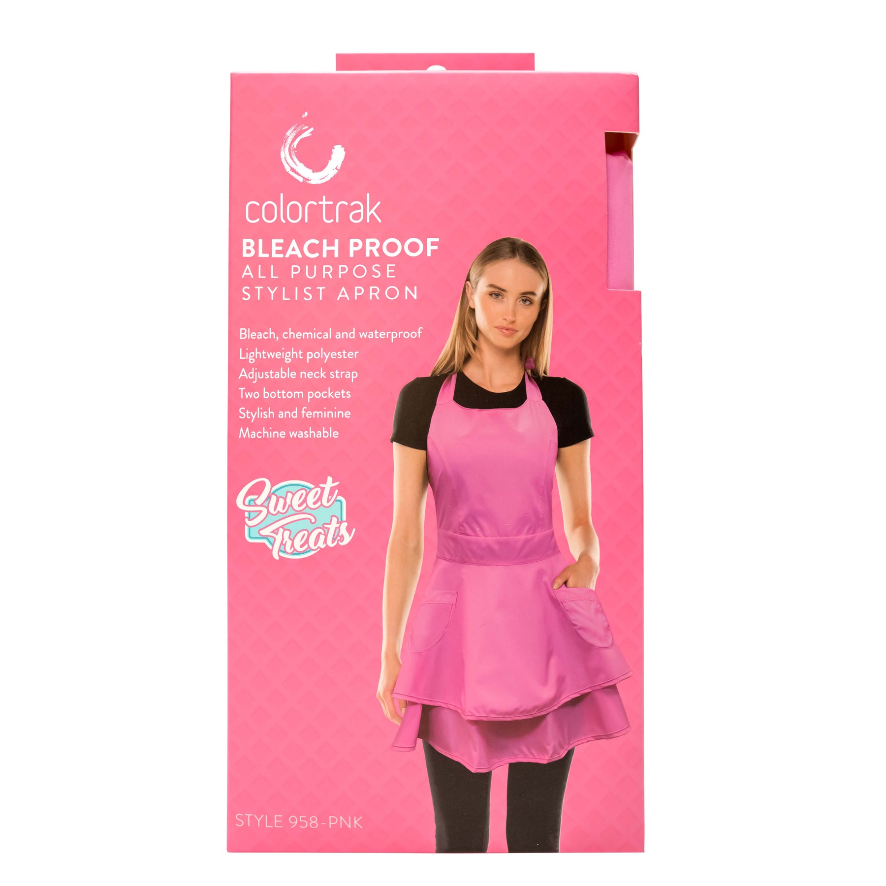 Sweet Treats Bleach Proof All Purpose Stylist Apron Colortrak