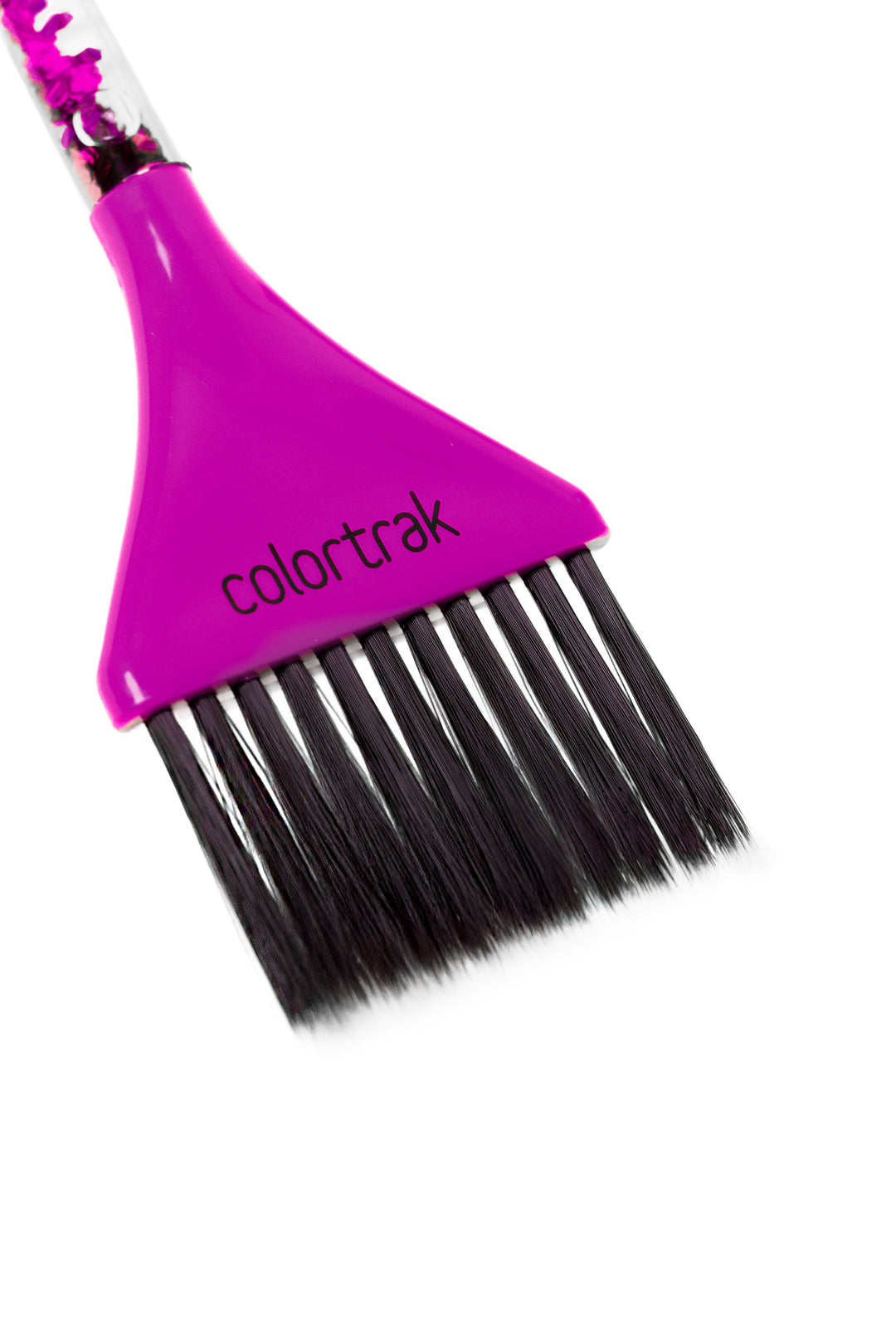 Gradient Glitter Feather Bristle Brush