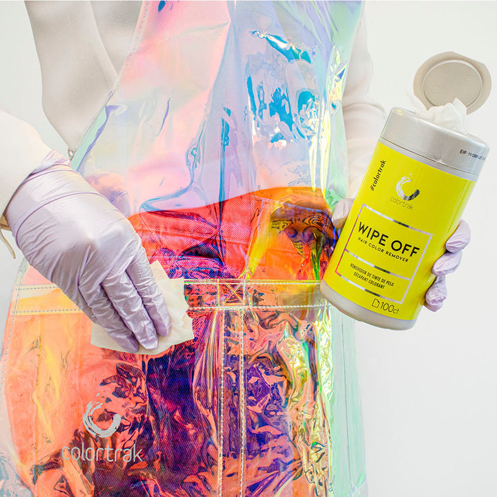 Nothing to Hide Vinyl Apron Holographic