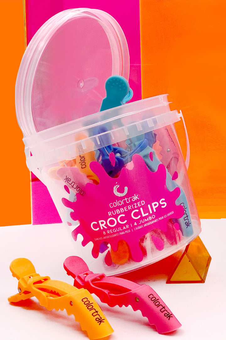 Bucket Rubberized Croc Clips