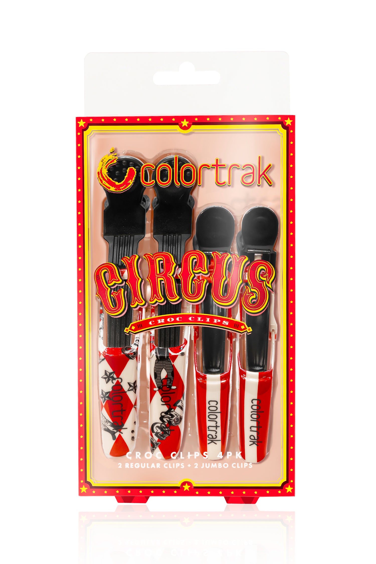 Circus Croc Clips 4Pk