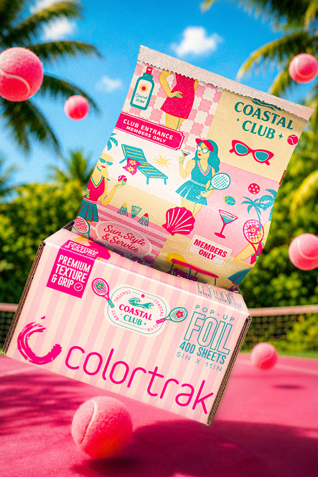 Coastal Club Pop-Up Hair Foil