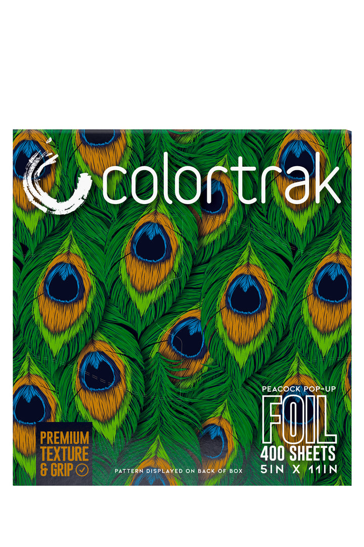 Peacock Pop-Up Hair Foil