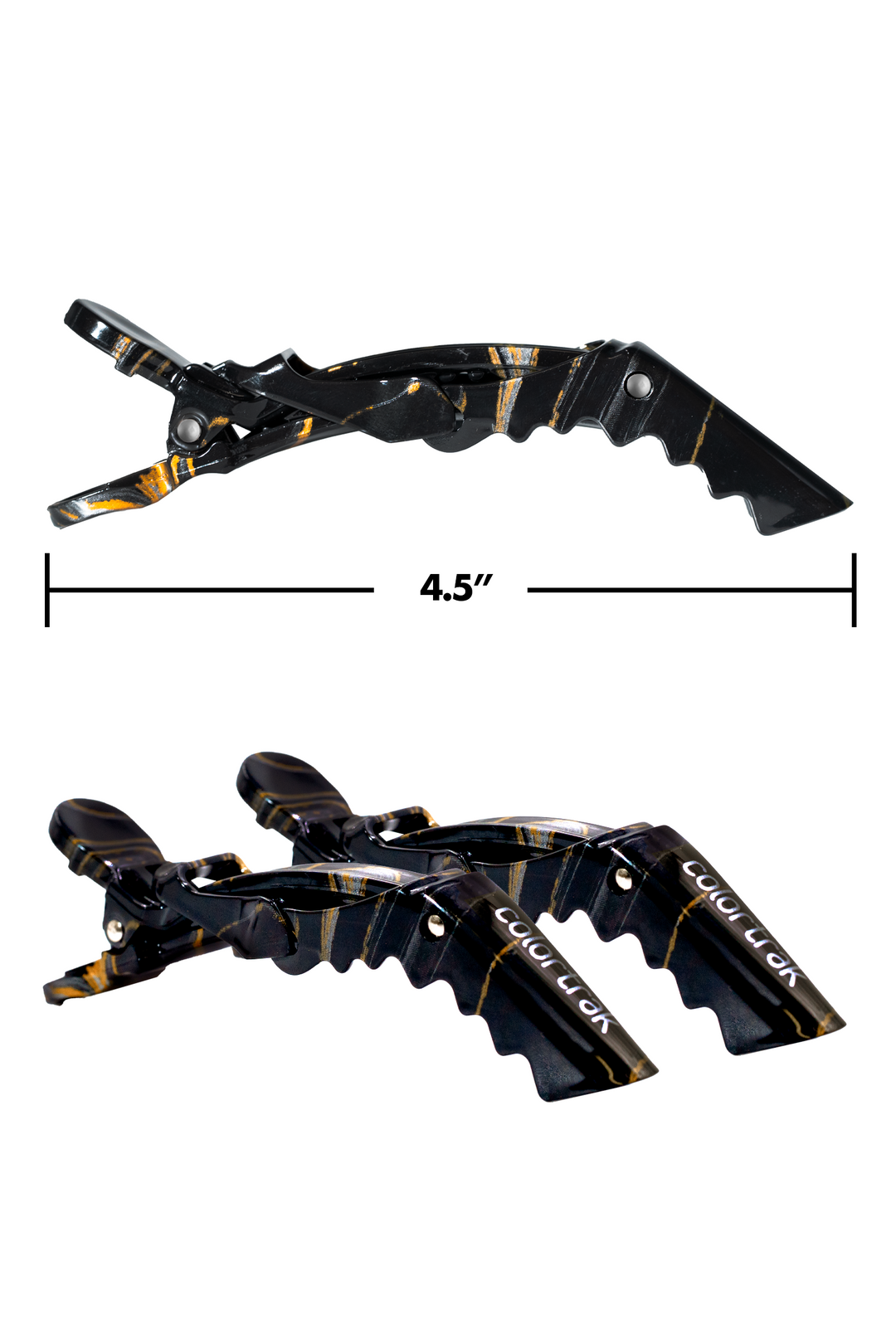 Midnight Lux Croc Clips