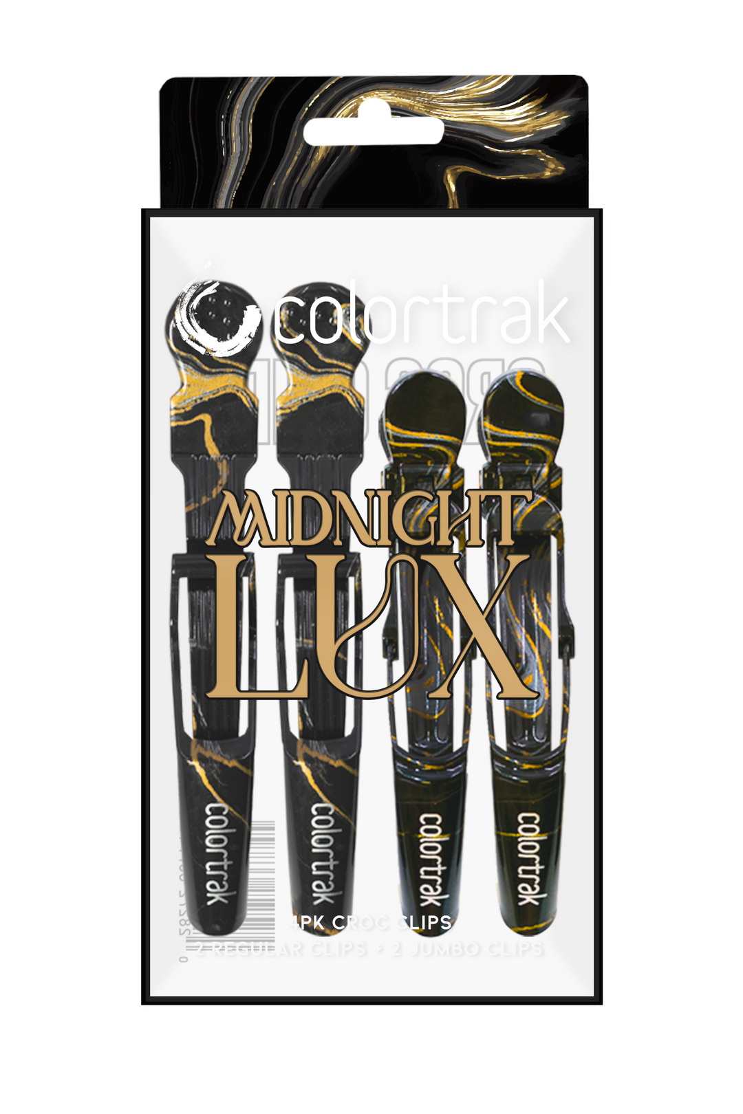 Midnight Lux Croc Clips