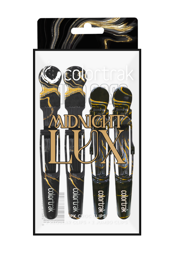 Midnight Lux Croc Clips