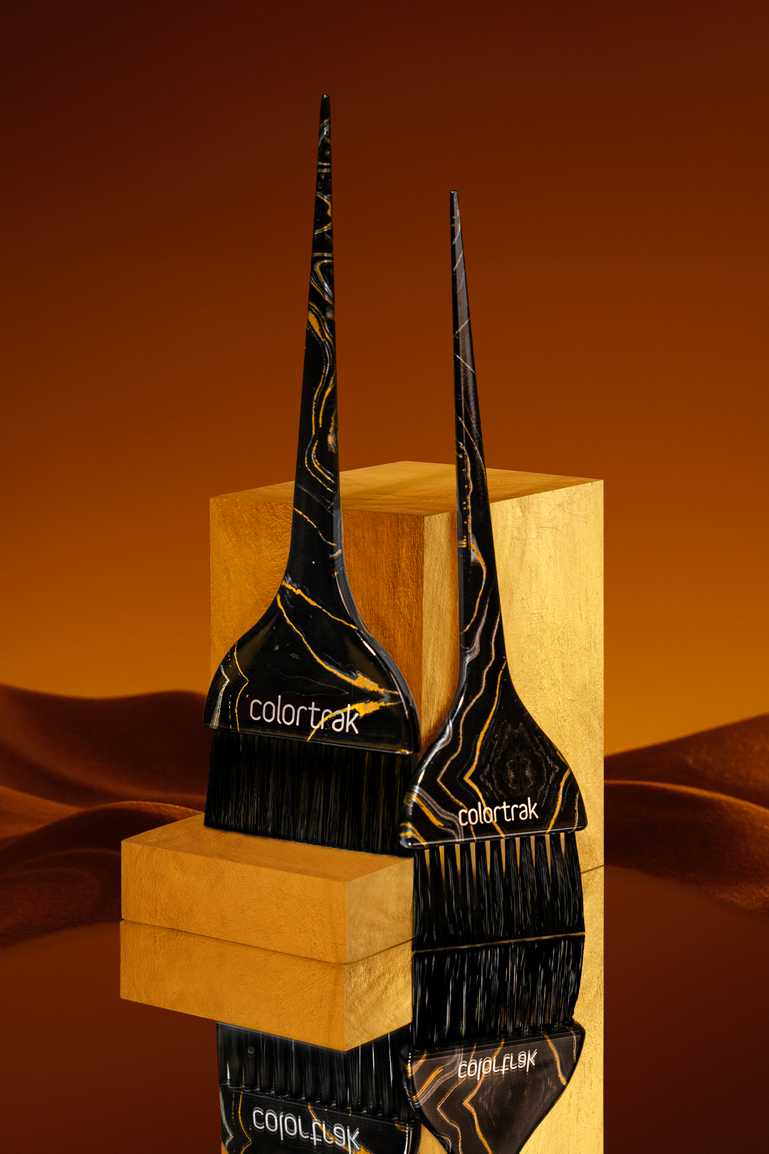 Midnight Lux Firm Bristle Brushes