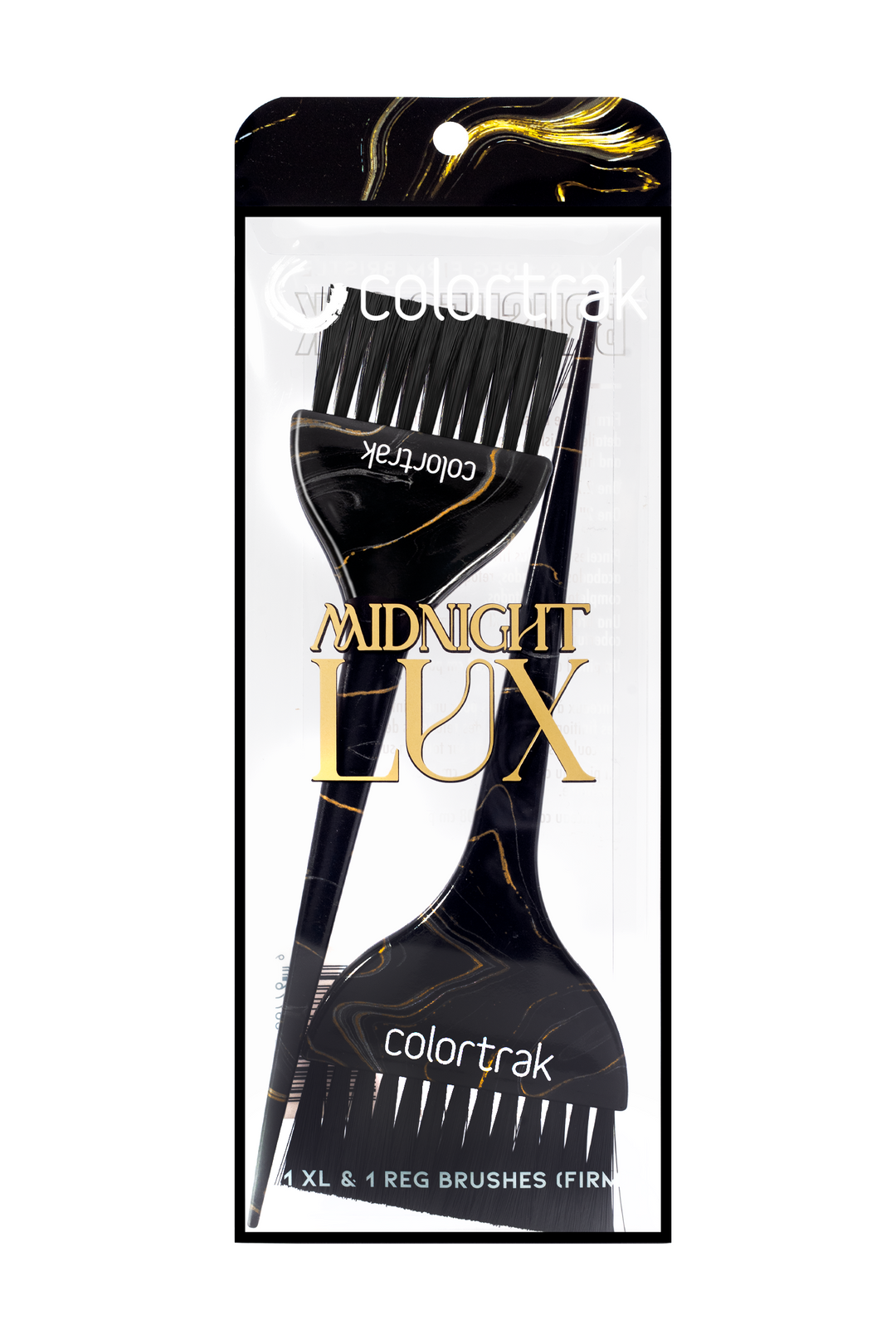 Midnight Lux Firm Bristle Brushes