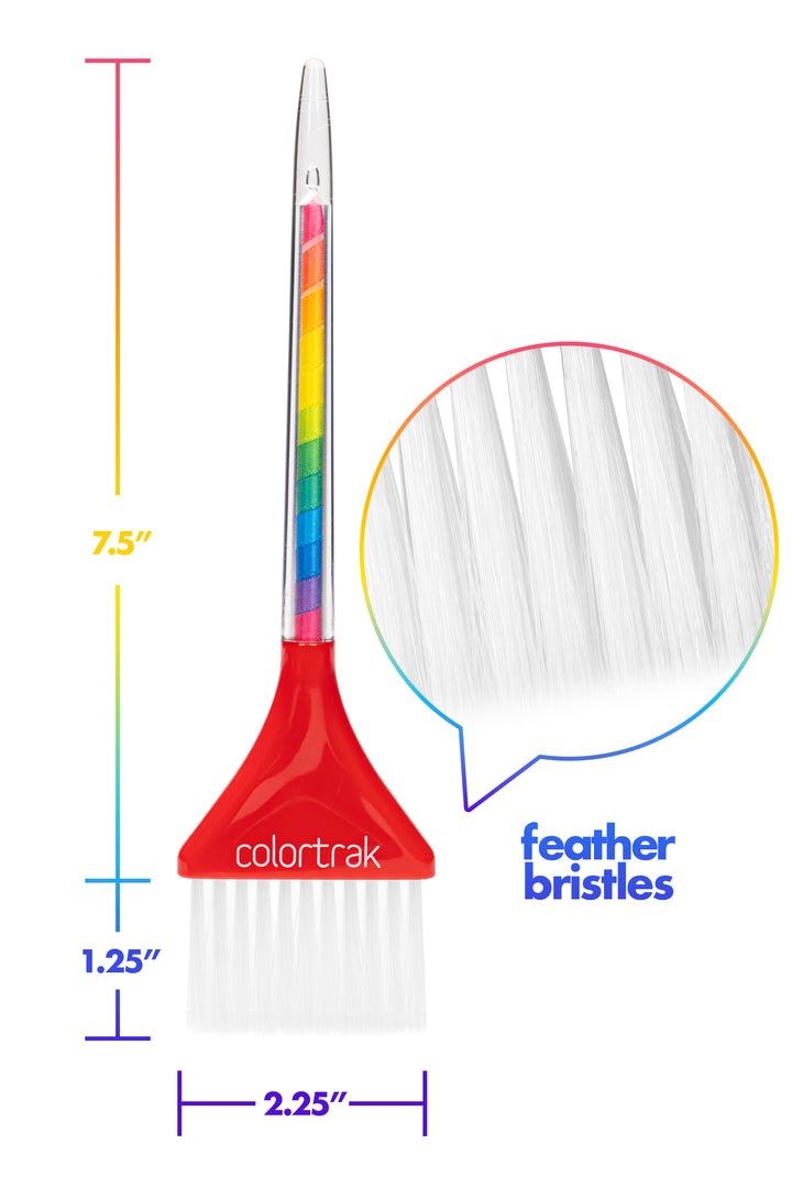 Ribbon Firm and Feather Bristle Brushes Canister