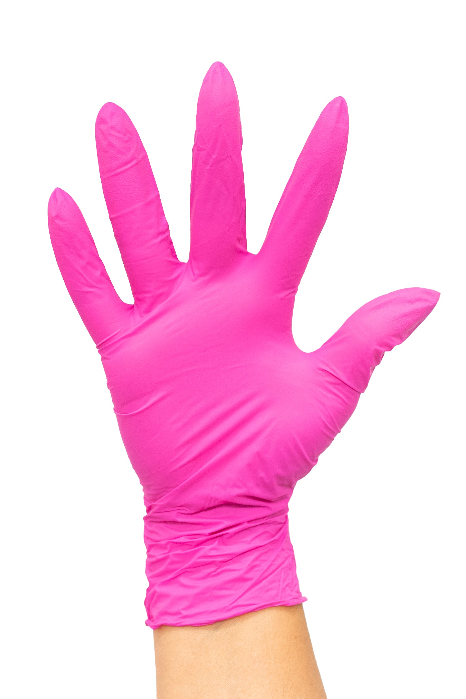 Colortrak Magenta Nitrile Gloves 100PK, Powder-Free, Hair