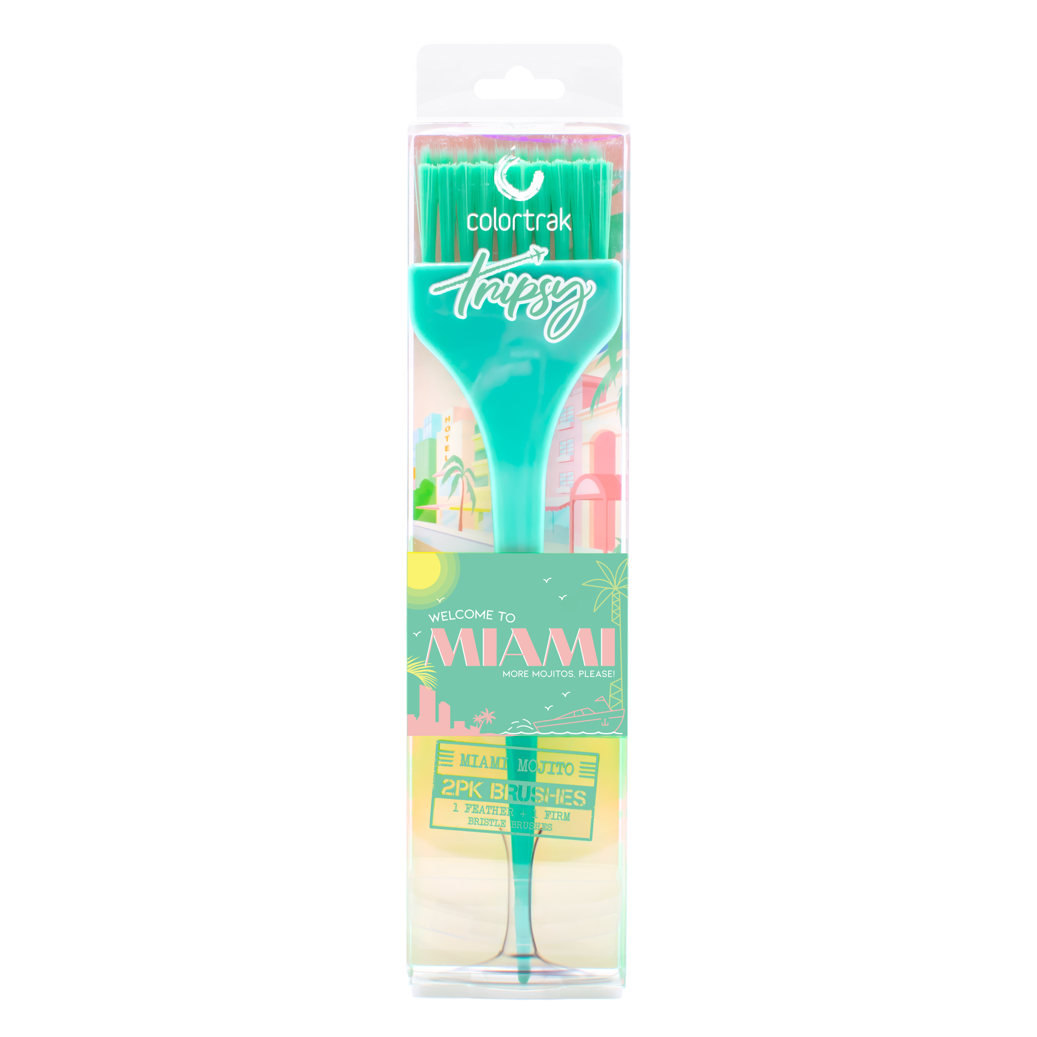 Tripsy Miami Brush - 2pk