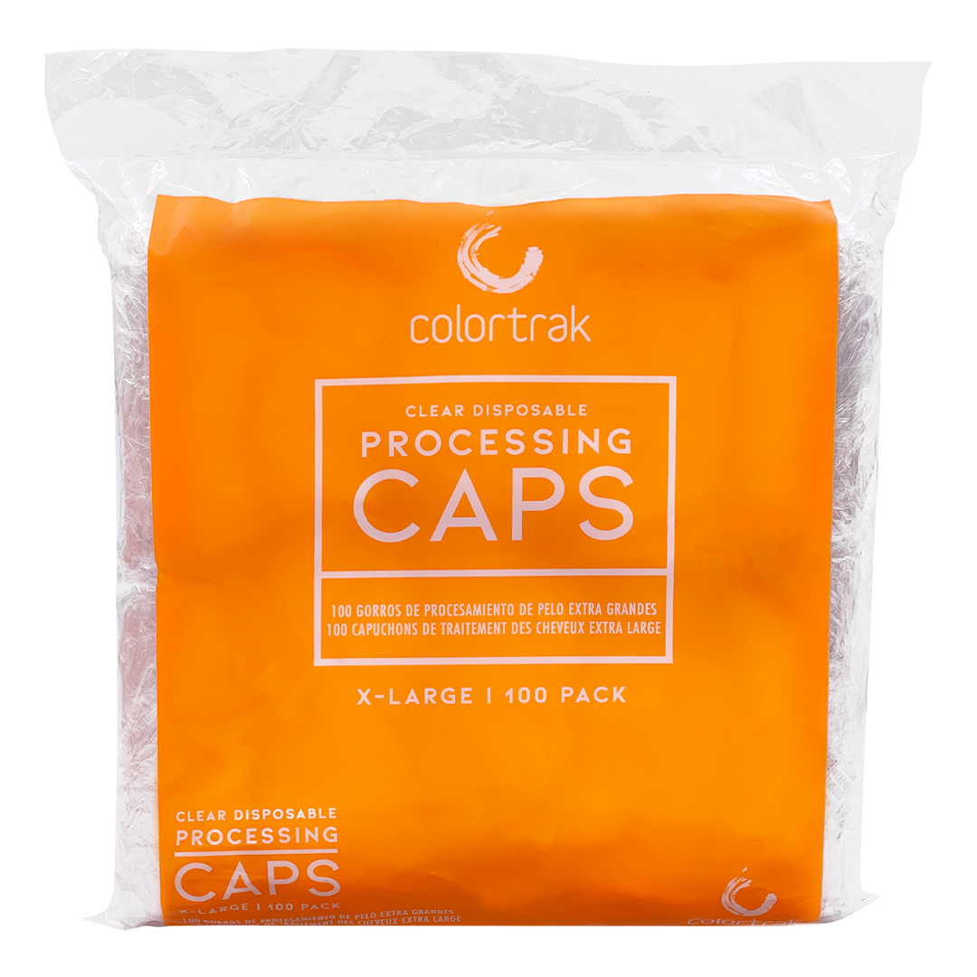 Clear Disposable Processing Caps