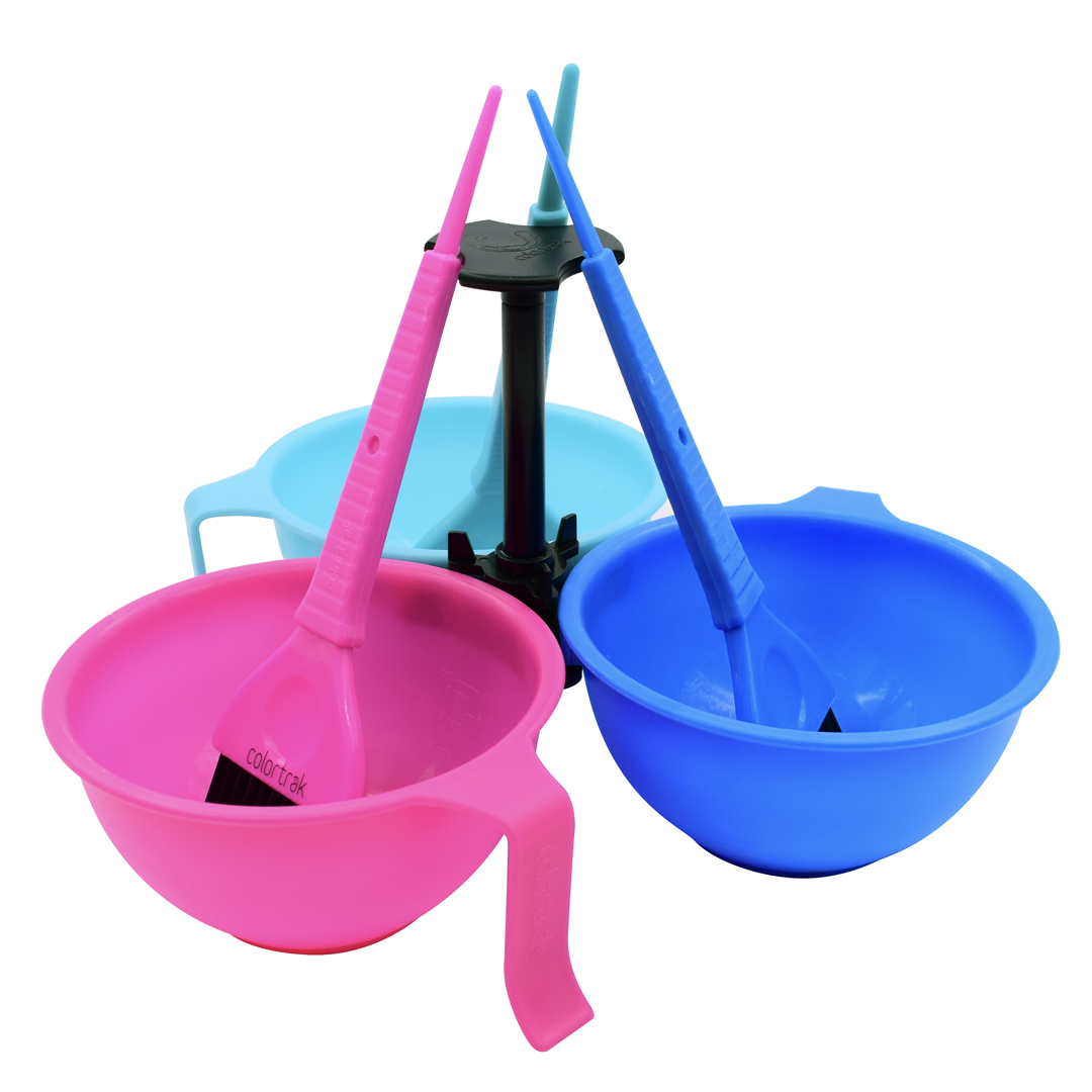 Connect-a-bowl Color Caddy & Brushes