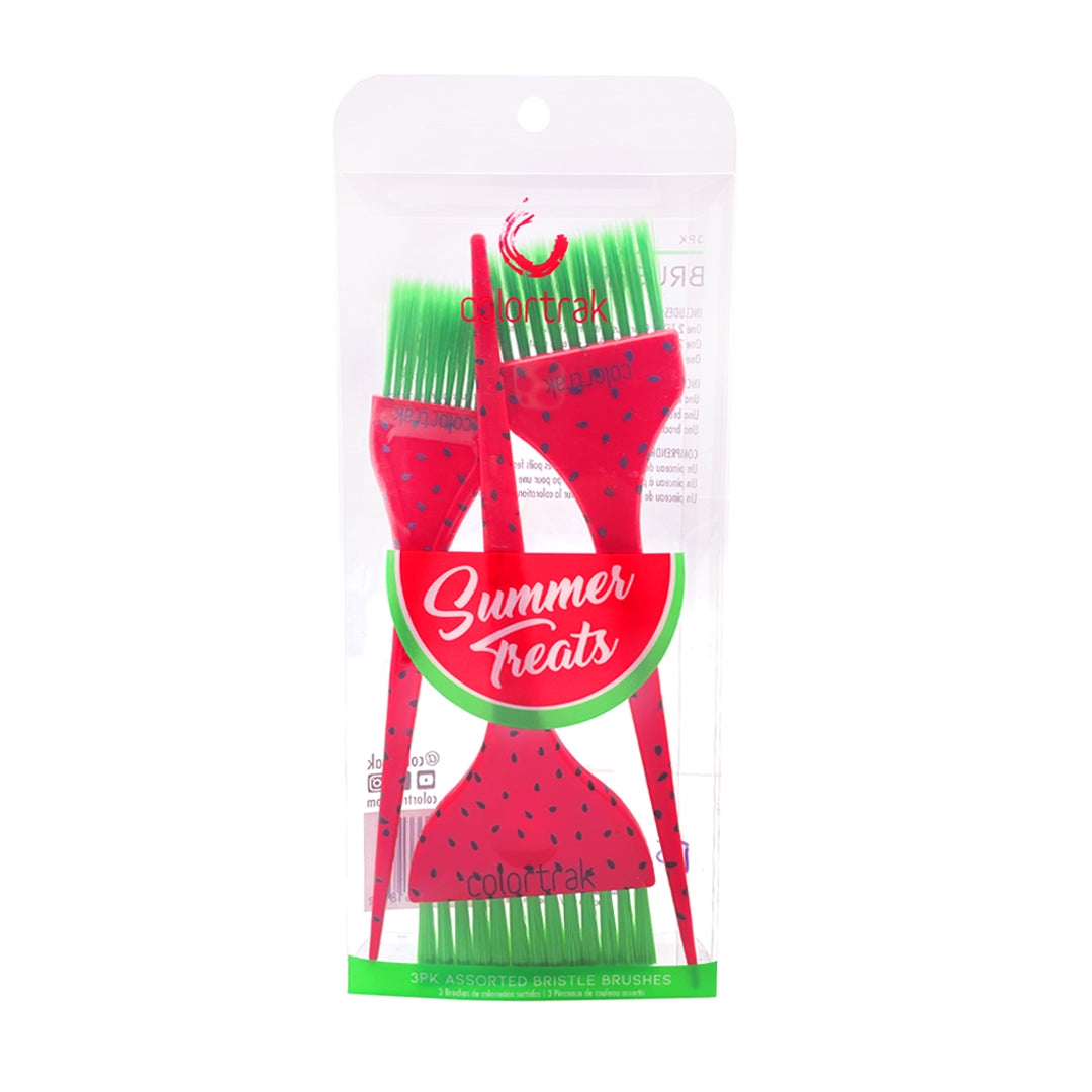 Summer Treats 3Pk Assorted Brushes