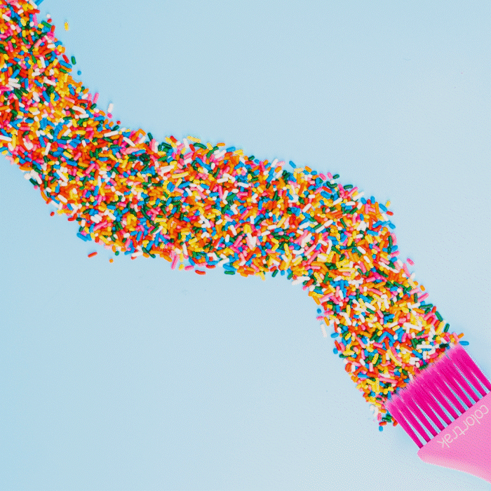 Sweet Treats Sprinkle Feather Bristle Brush