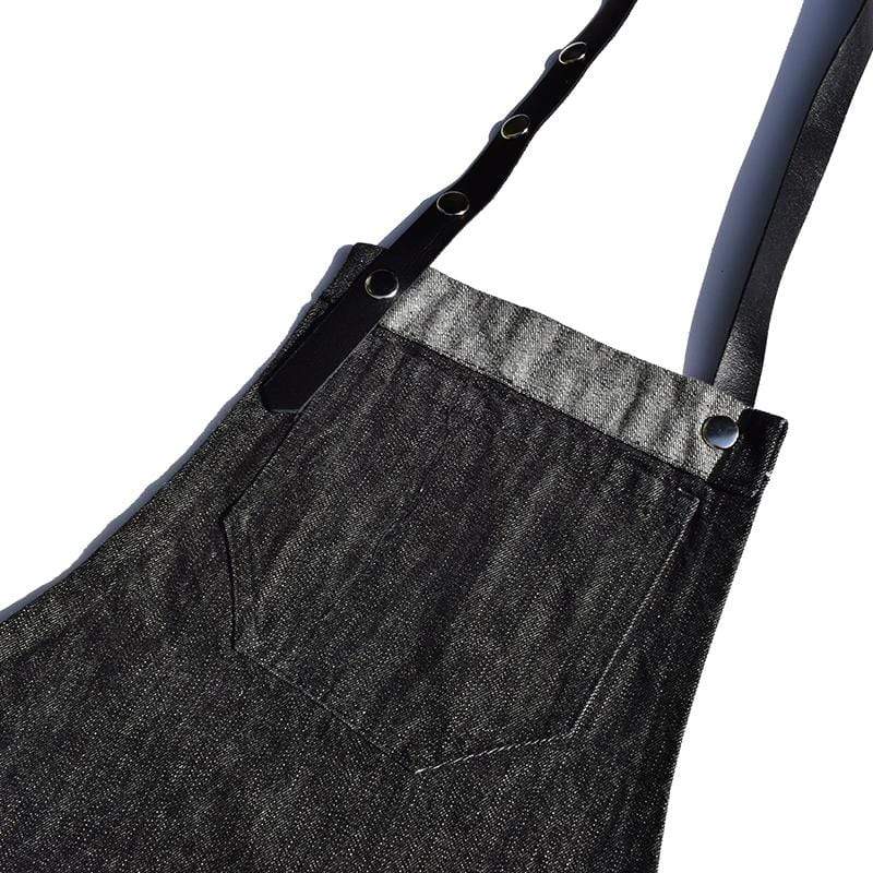 Colortrak apron The Lincoln Black Denim Apron